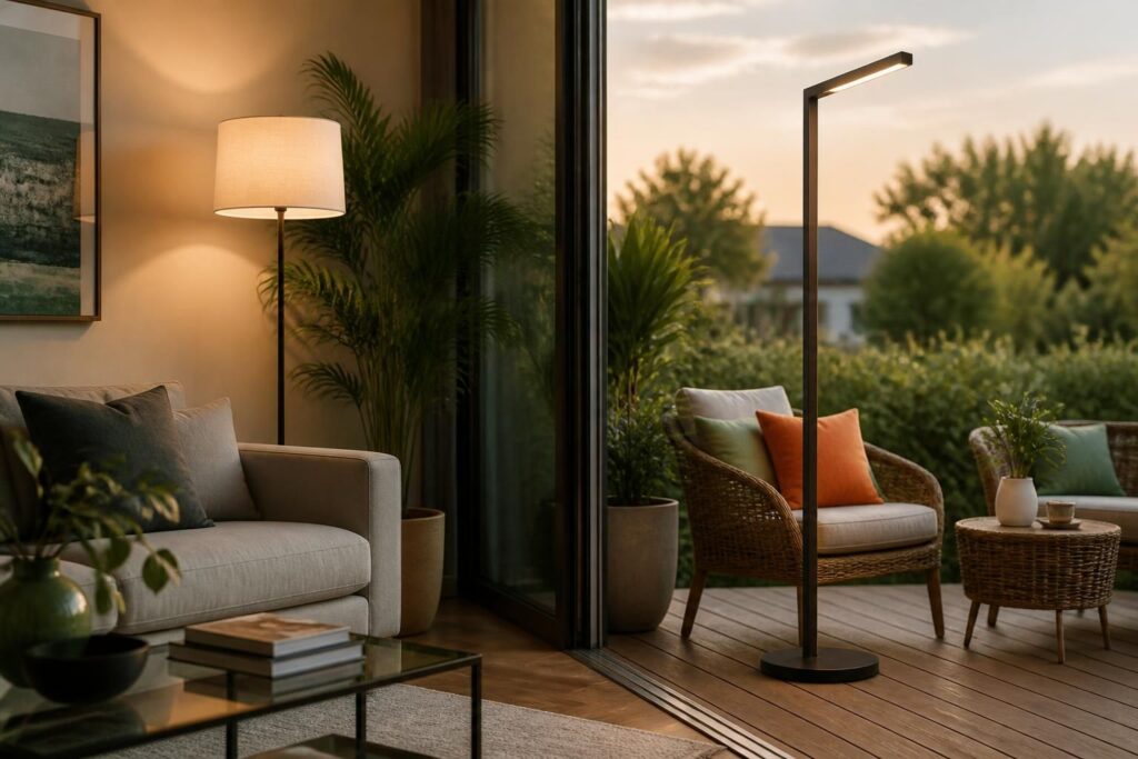 Lampadaire design pour salon et extérieur : choisir selon votre style