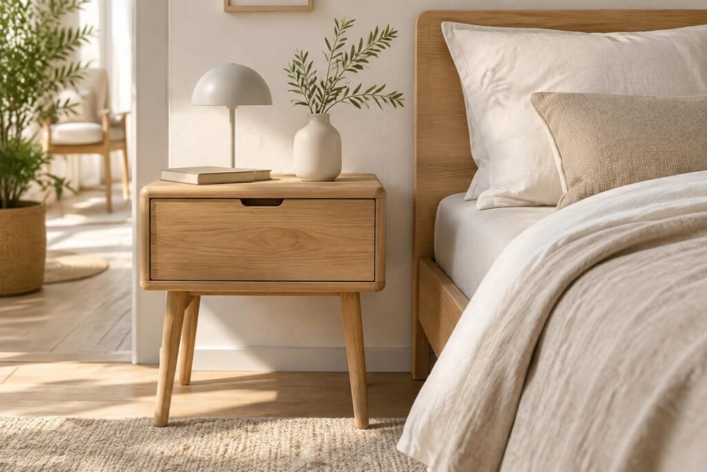 découvrez comment choisir une table de chevet design en bois ou scandinave : styles, matériaux et astuces pour trouver le modèle idéal.