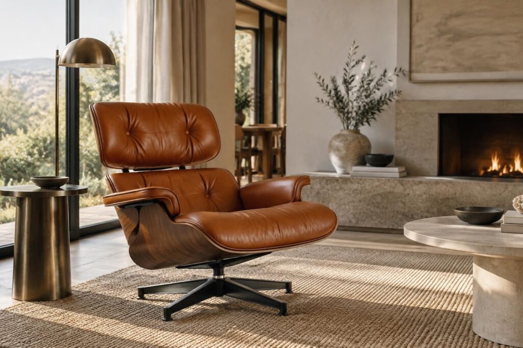 Fauteuil design confortable et iconique pour sublimer votre intérieur