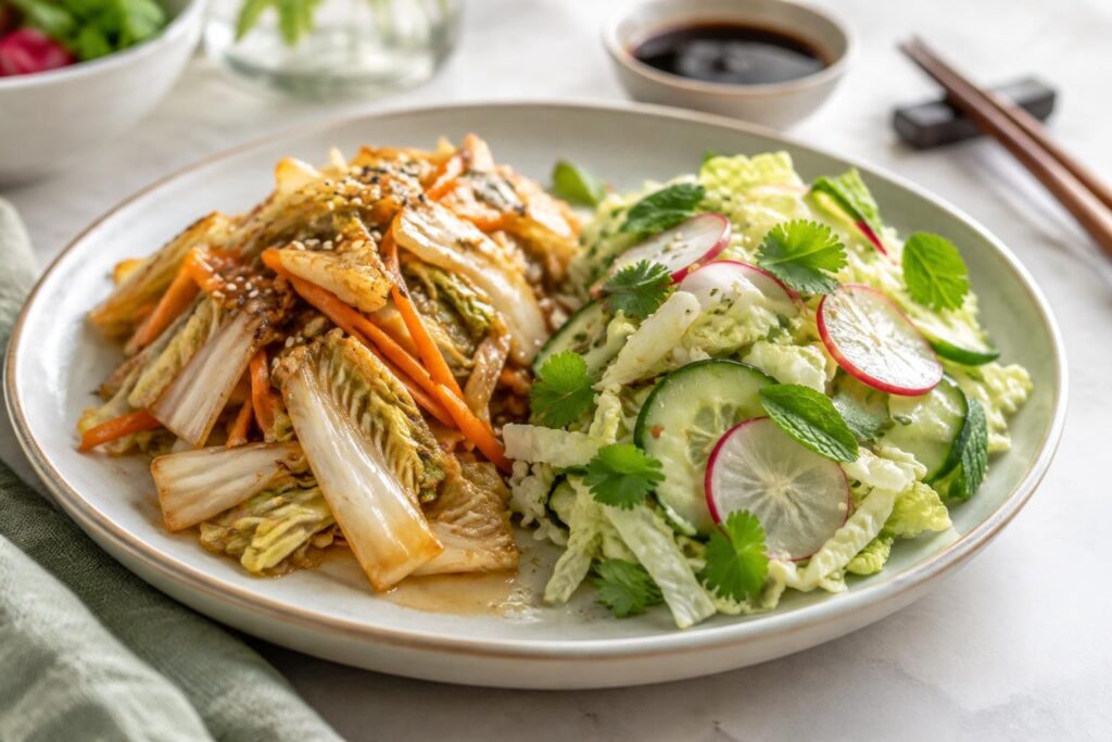 découvrez comment préparer le chou chinois sauté ou en salade : une recette légère, savoureuse et facile à intégrer à vos repas.